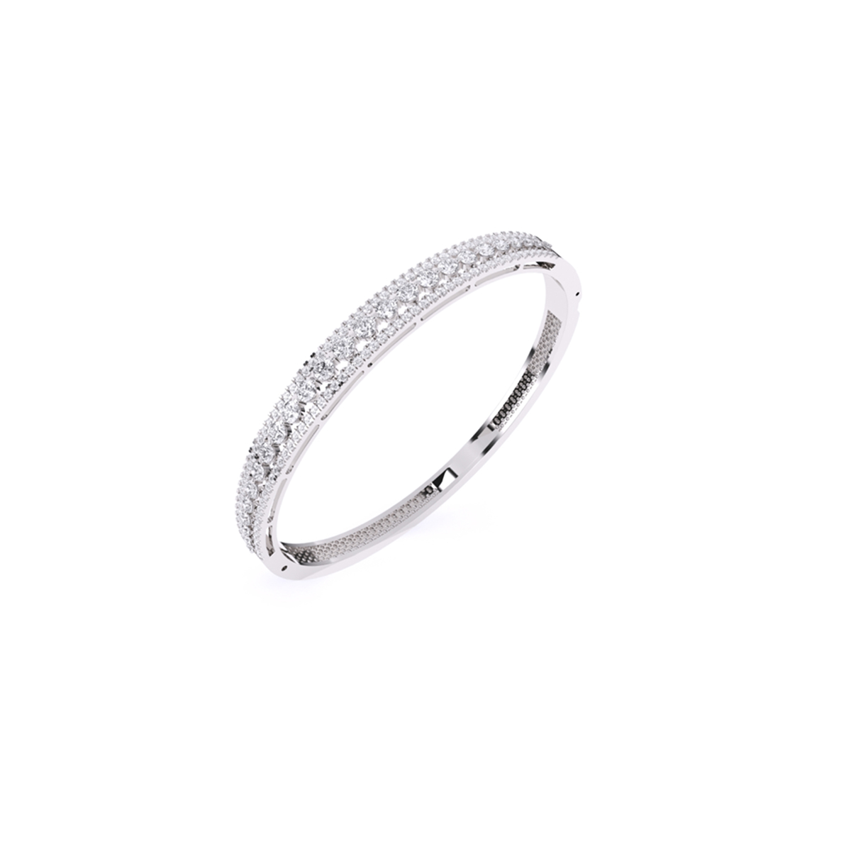 Impressive Round Diamond Bracelet For Women